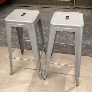 Pair of Steel Barstools