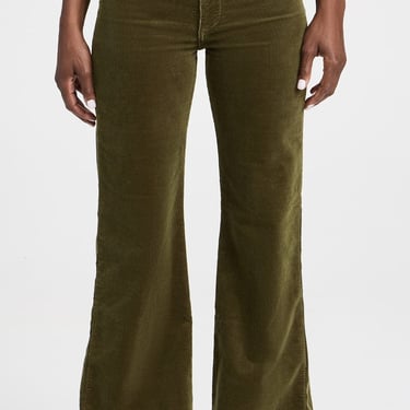 Brighton Wide Leg Pants - Safari Green