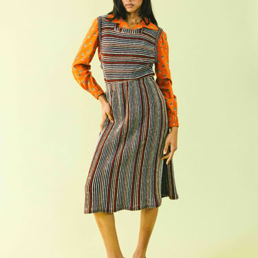 Missoni Striped Knit Skirt Ensemble