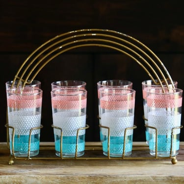 Vintage Drinking Glasses Retro 1970s Mid Century Modern + | Retrospect  Vintage - Philadelphia, PA | ATTIC