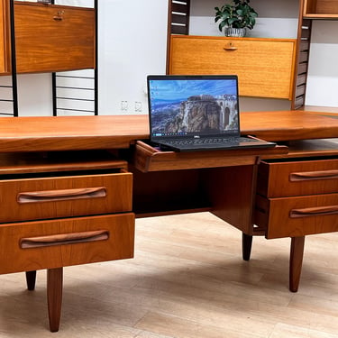 Mid Century Teak Desk by VB Wilkins for G Plan 