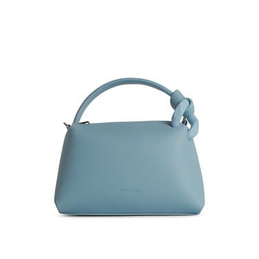 Jw Anderson Light Blue Leather 'Corner' Small Bag Women