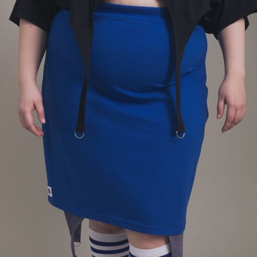 Shop Journal x BRZ - Blue Garter Skirt