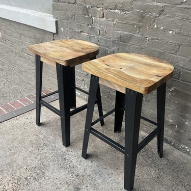 Pair of Modern Counter Stools