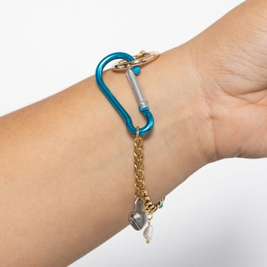 Shop Journal - Pierced Charm Carabiner Bracelet