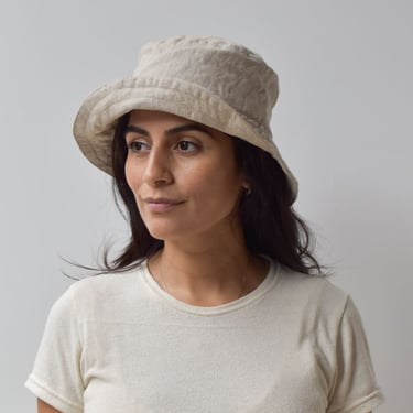 at Dawn. Linen Bucket Hat