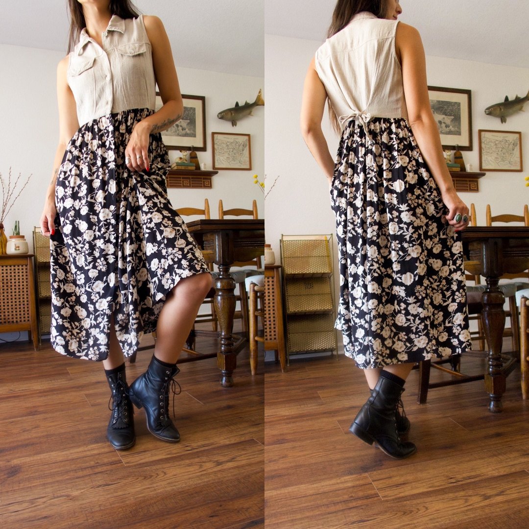 Amazon.com: GothDark Vintage Goth Dress 2025 Summer Floral