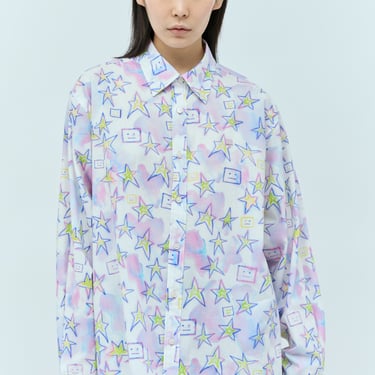 Acne Studios Women Printed Button-Up Shirt