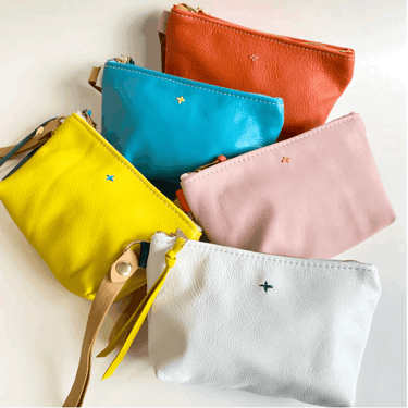 by elke Leather Pouches