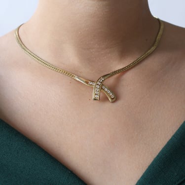 Vintage Flay Lay “X” Necklace