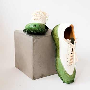 Green Dip Dye Sneaker