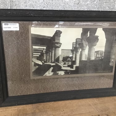 Moodily Framed Temple Print (Seattle)