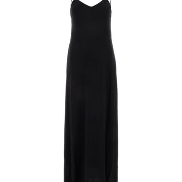 Magda Butrym Women Black Stretch Nylon Dress