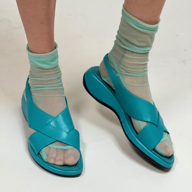 Turquoise Sandals (8)