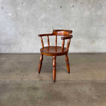 Antique Butcher Block Chair