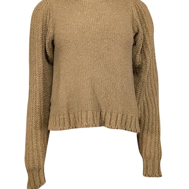 Rachel Comey - Olive Green Alpaca & Cotton Blend Sweater Sz L