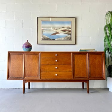 Mid Century Walnut Drexel Declaration Credenza