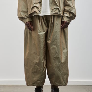 Sillage Unisex Circular Pants, Limonta Nylon Khaki
