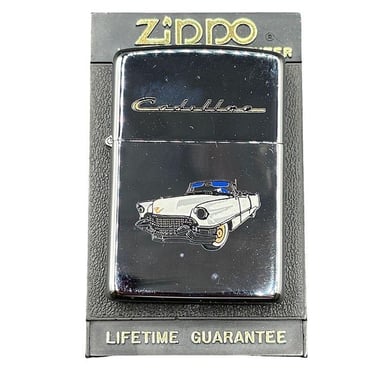 Highly Polished Enamled 1955 Cadillac H6 Zippo Lighter in Original Box 