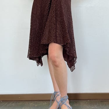 Kenzo Asymmetric Lace Skirt (M)