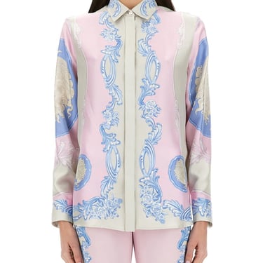 Versace Women Silk Shirt "Cameo"