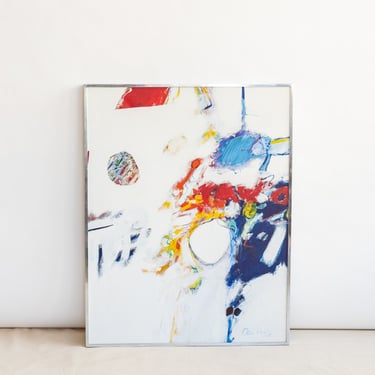 Peter Hill Large Abstract Painting