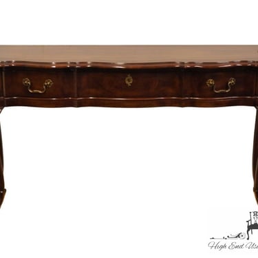 CENTURY FURNITURE Banded Mahogany Traditional Chippendale Style 58" Console / Sofa Table 