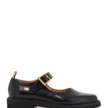 Thom Browne "Brushed Leather Mary Jane Thom John Shoes Women