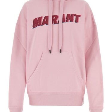 Isabel Marant Etoile Woman Pink Cotton Blend Mansel Sweatshirt