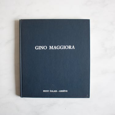 vintage French art book “gino maggiora”