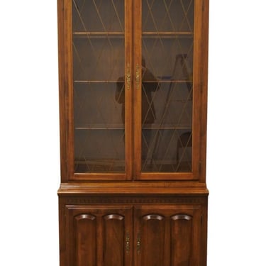 ETHAN ALLEN Classic Manor Collection 34" Cabinet w. Bookcase Display Top 15-9200 / 15-9203 