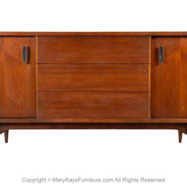 Mid-Century Credenza Dresser Cabinet 