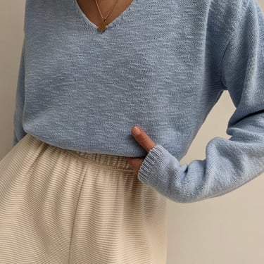 Vintage Sky Cotton Sweater