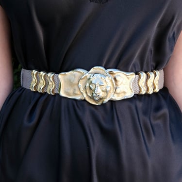 Vintage 80s Judith Leiber Soft Gray Karung Snakeskin | The  display picture 2