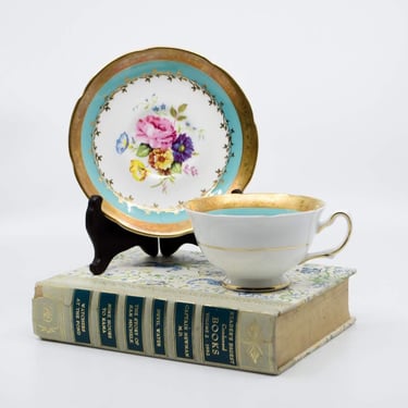 Vintage Royal Grafton Fine Bone China Plate and Tea Cup Set 