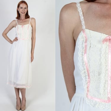 Simple White Cottagecore Wedding Dress, Vintage Spaghetti Strap Bridal Gown, Summer Bohemian Style Sundress 