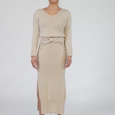 Cashmere Wrap Dress