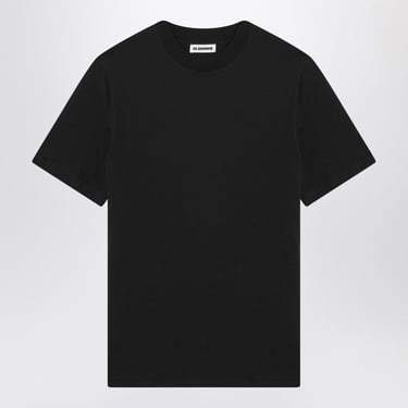 Jil Sander Black Cotton T-Shirt Men