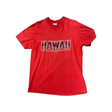 80's Red Hawaii T-Shirt 122422LF