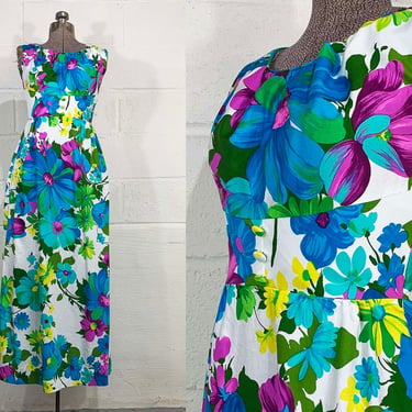 Vintage Hawaiian Dress Sun Fashions of Hawaii 1960s | Check Engine