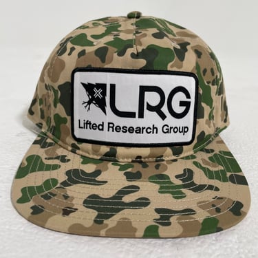 LRG Camo Snapback Hat