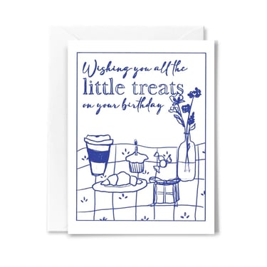 Little Treats Birthday Greeting Card