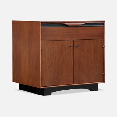 John Kapel Walnut Night Stand for Glenn of California