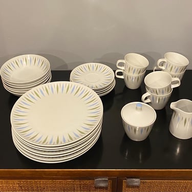 Vintage Mid-Century Modern Mikaba Atomic Fine China 