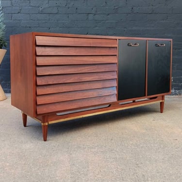 Mid-Century Modern Credenza by Merton Gershun for American of Martinsville, c.1960’s 