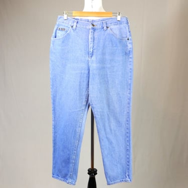 90s Lee Riders Jeans - 33" waist - High Rise - relaxed fit, tapered leg - Vintage 1990s - Petite 29.5" inseam 