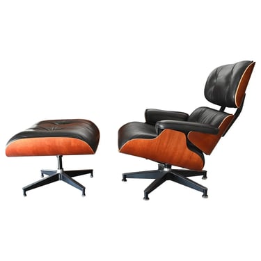 Charles Eames for Herman Miller 670/671 Lounge Chair and Ottoman, 1992