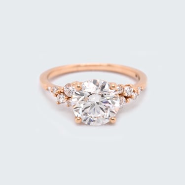 Finley Setting Featuring A 1.01ct Round White Diamond Engagement Ring
