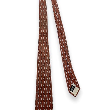 Vintage 1950s ARROW Atomic Print Silk Necktie ~ Rockabilly ~ VLV ~ Neck Tie ~ Foulard 
