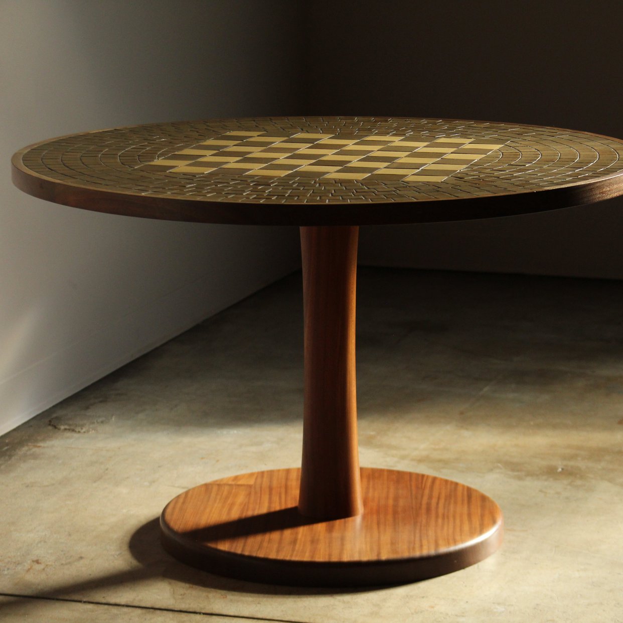 Ceramic Tile-Top Chess Table by Gordon and Jane | Whatever Gallery ...